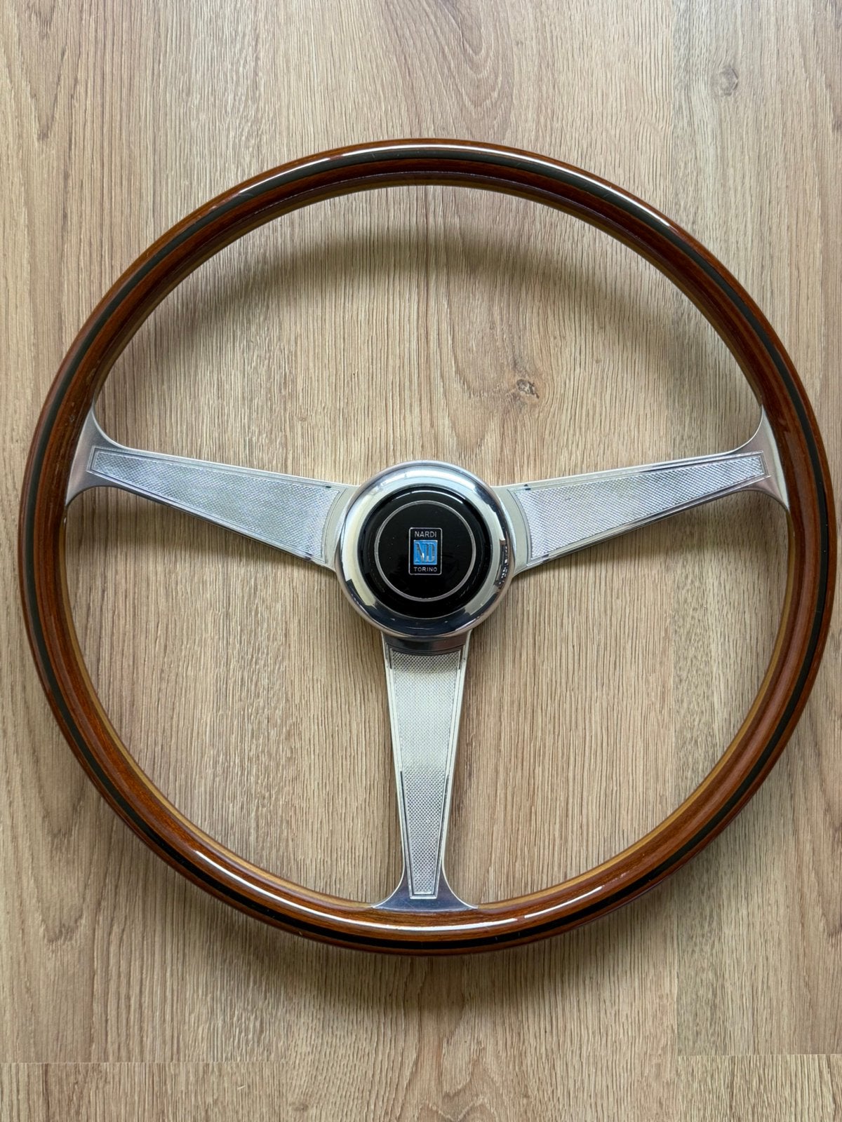 Nardi Anni '60 380mm Mahogany Houten Stuur | Oldtimer, Enlèvement ou Envoi, Utilisé, Daihatsu