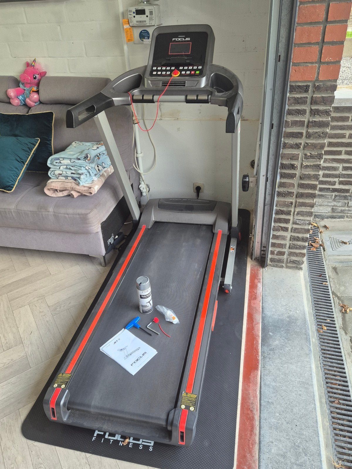 Focus Fitness Jet 5 Loopband + toebehoren, Ophalen, Loopband
