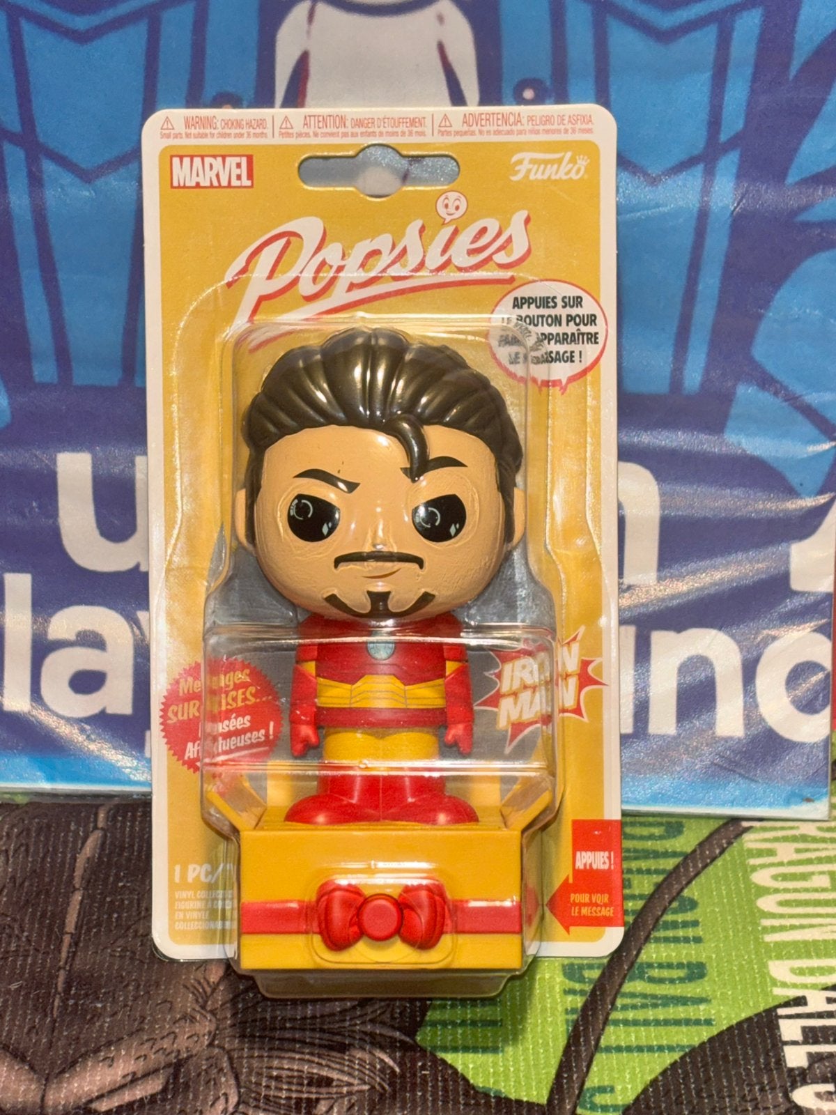 Figurine Funko Popsies Marvel Iron Man, Enlèvement ou Envoi, Neuf, Humain