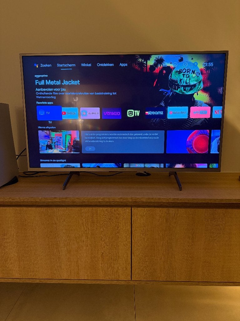 SONY TV UHD 4K 43 inch KD-43XH8077, Audio, Tv en Foto, Televisies, Ophalen, LED, 50 Hz, Zo goed als nieuw