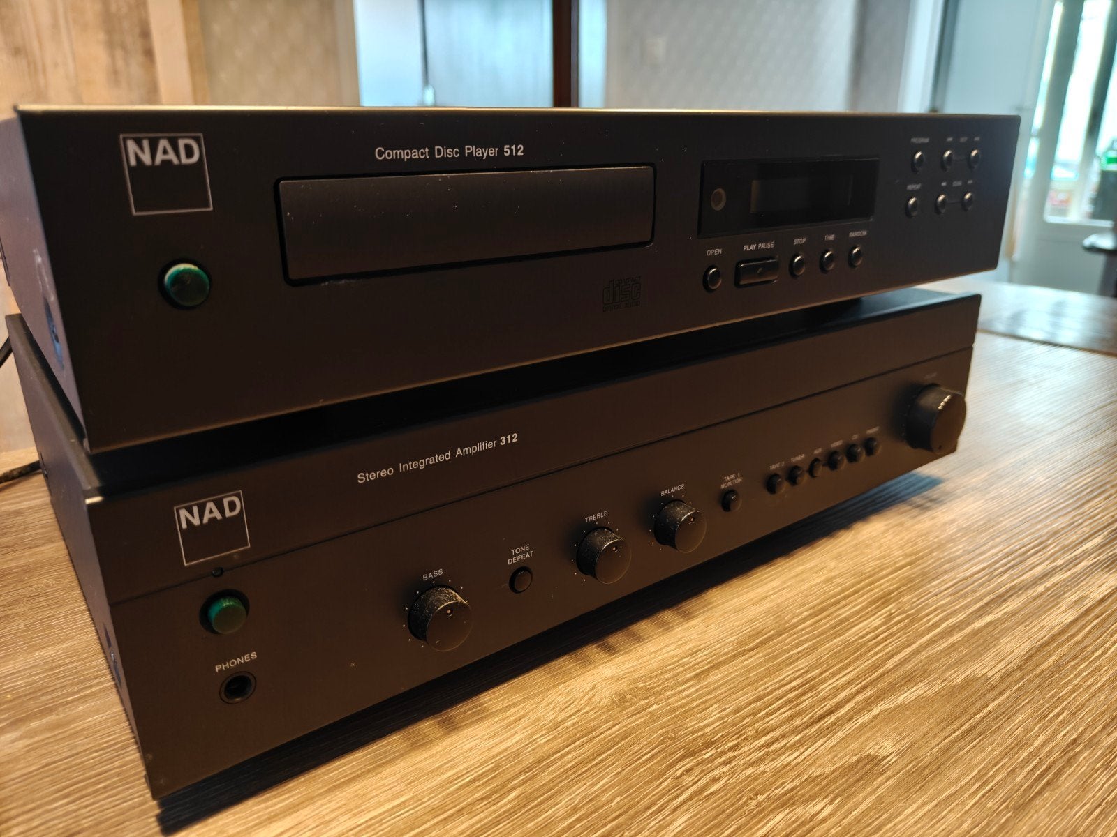 NAD 312 + 512, Enlèvement, Comme neuf, Stéréo