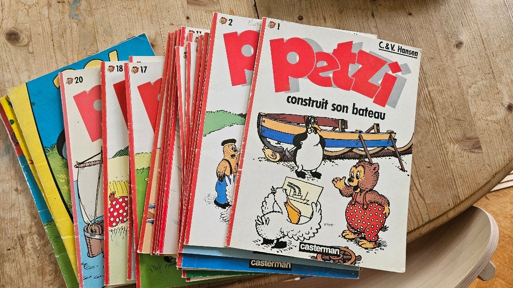 Bad Petzi 1 tot 20, Complete serie of reeks, Ophalen of Verzenden, Gelezen