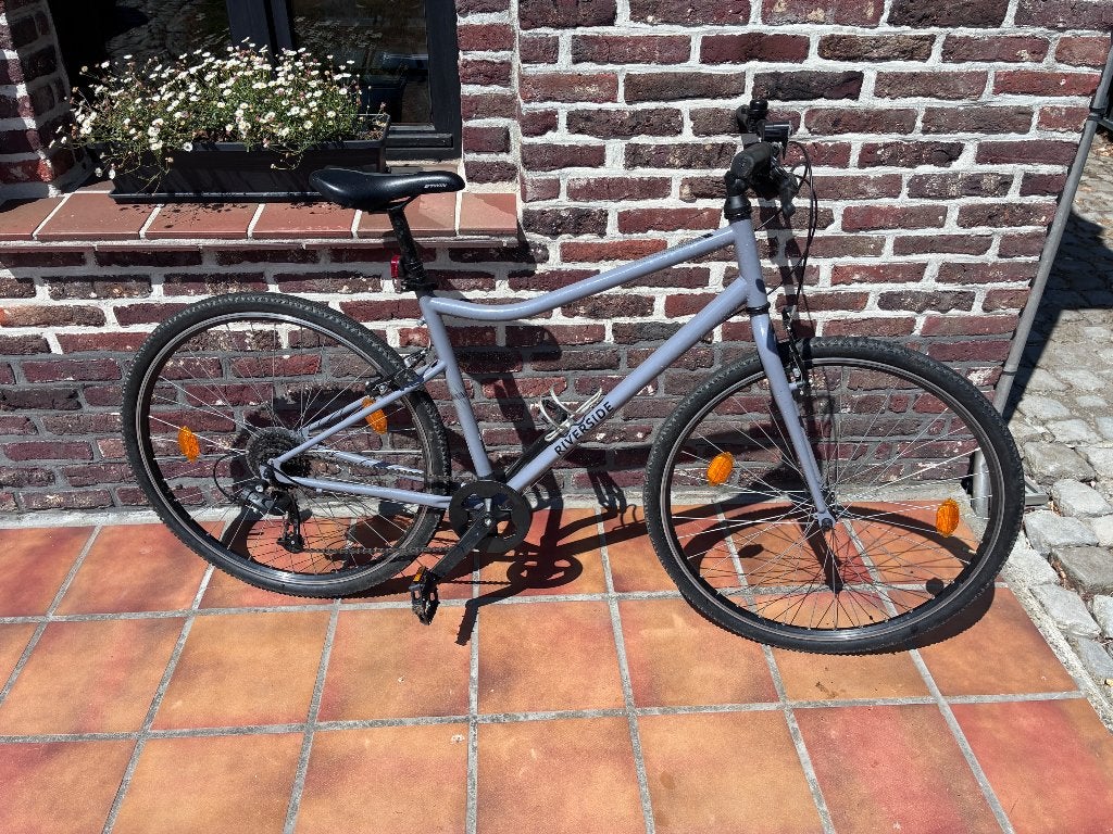 Decathlon RS120 Hybride fiets. Als nieuw., Fietsen en Brommers, Fietsen | Dames | Sportfietsen en Toerfietsen, Ophalen, Zo goed als nieuw