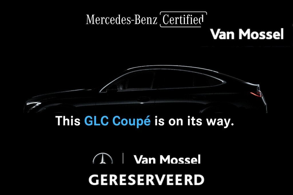 Mercedes-Benz GLC Coupé 200 4MATIC AMG Line + LEDER + SURRO, Auto's, Mercedes-Benz, Stof, Gebruikt, 4 cilinders, Bedrijf