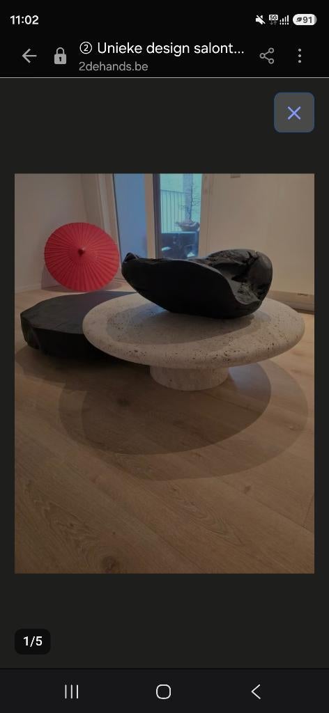 Table, Huis en Inrichting, Tafels | Eettafels, Overige materialen, Unique, 150 tot 200 cm, Rond