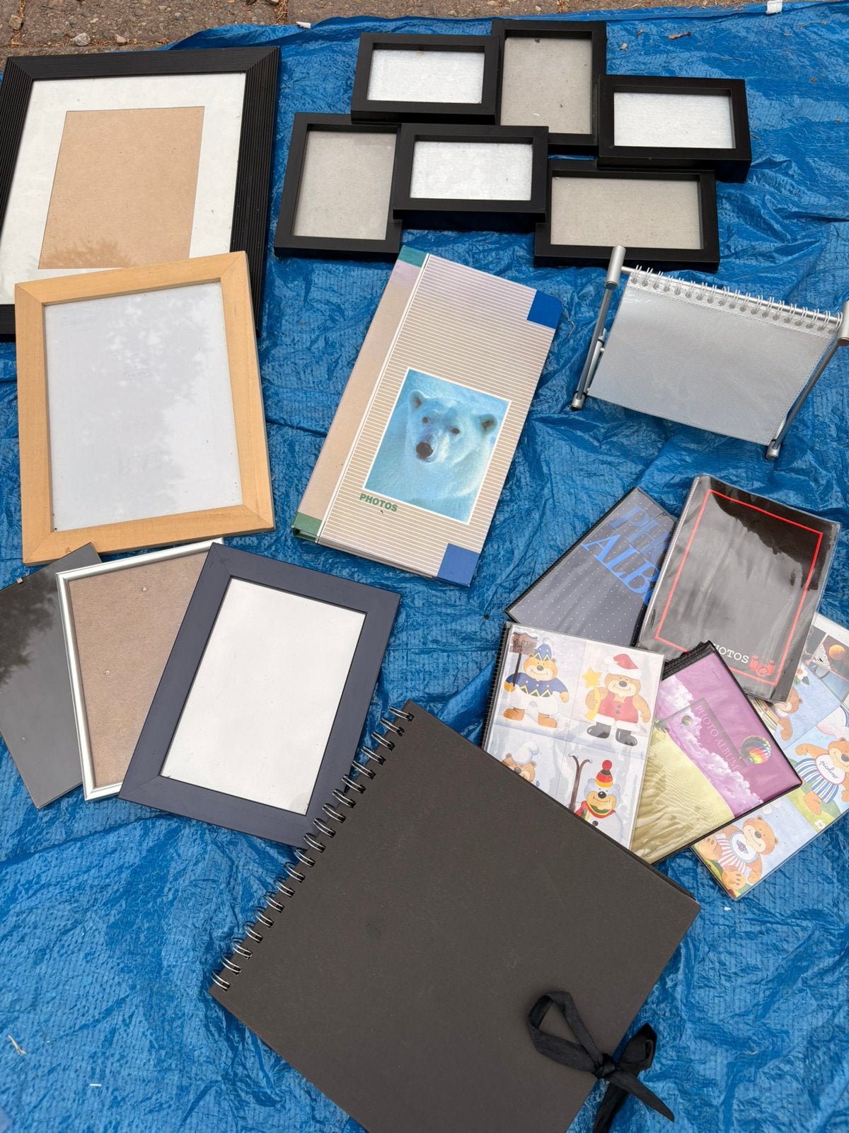 Fotoboeken en fotokaders / alles weg wegens verhuis, Audio, Tv en Foto, Ophalen, Gebruikt