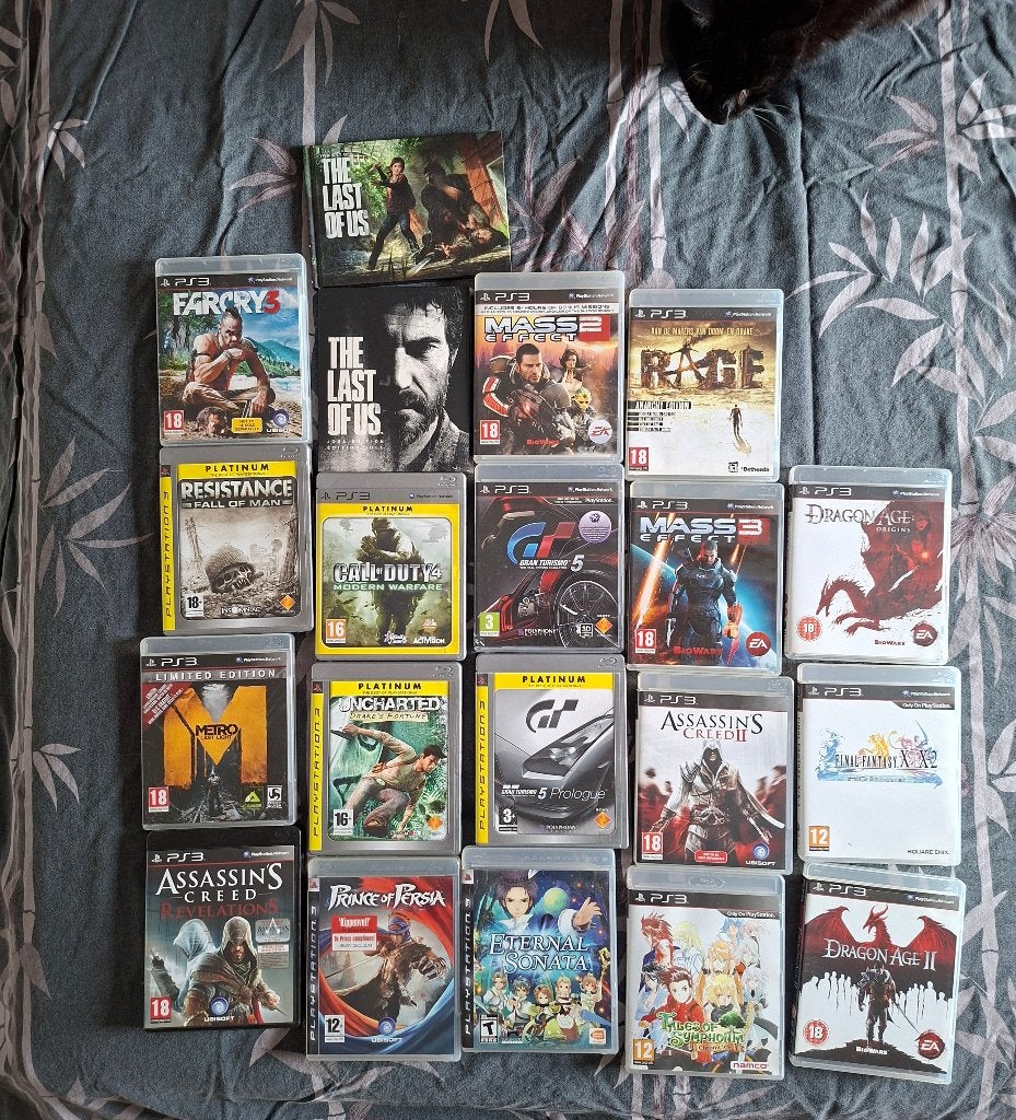 PS3 games, Ophalen