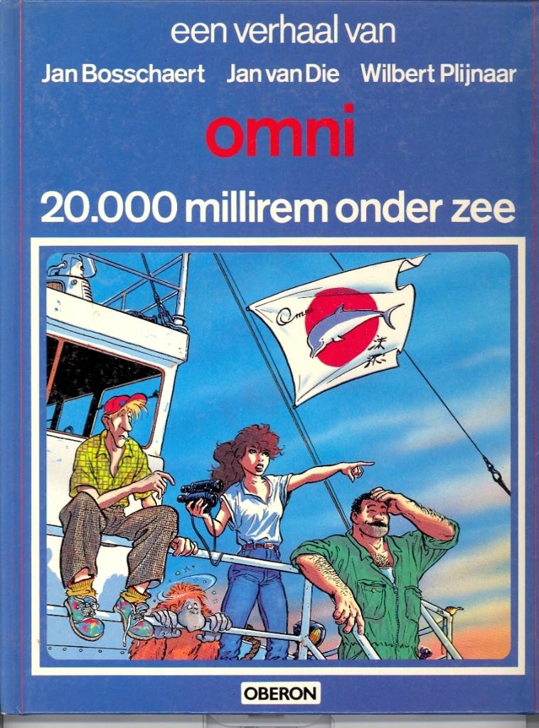 Auteur reeks Oberon nr 23 - Omni - 20.000 milirem onder zee., Gelezen, Eén stripboek, Ophalen of Verzenden, Jan Bosschaert