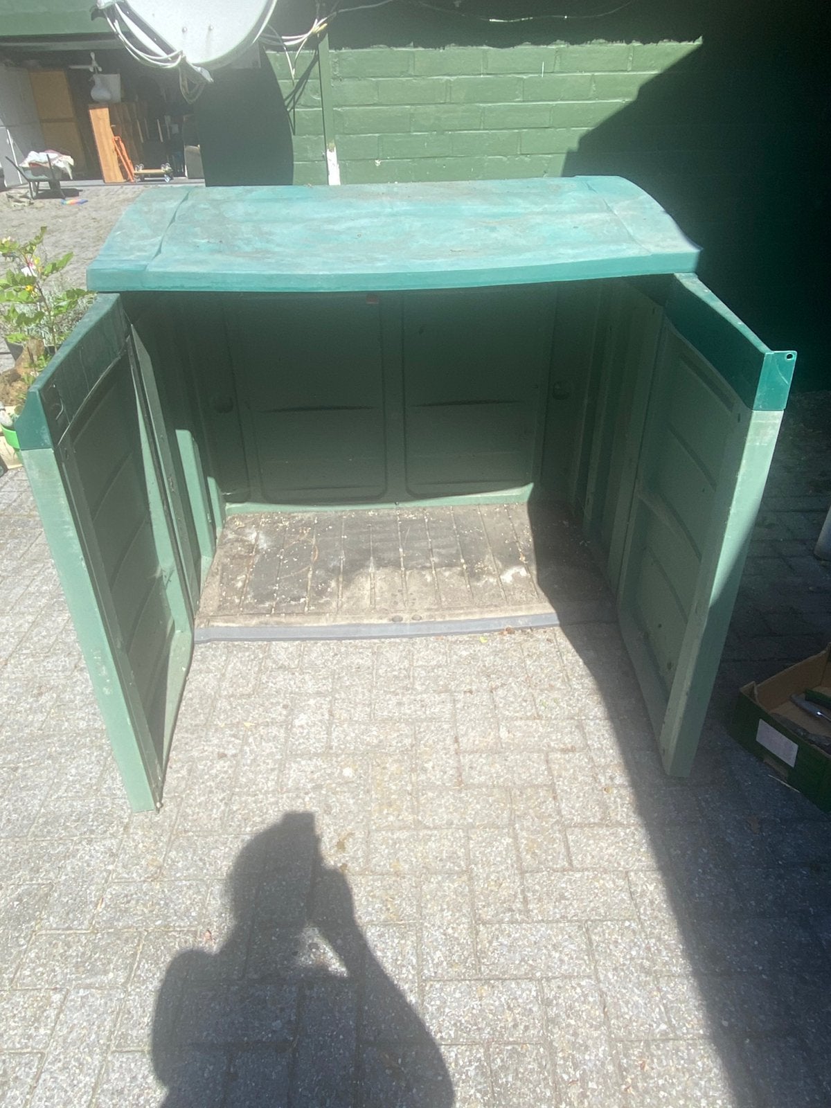 Opbergbox tuin, Ophalen, Zo goed als nieuw