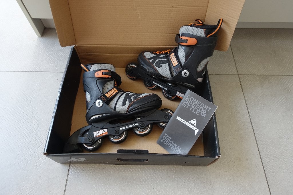 K2 Raider Inline Skates / Skeelers / Rollerblades (35-40), Sport en Fitness, Skeelers, Zo goed als nieuw, Inline skates 4 wielen
