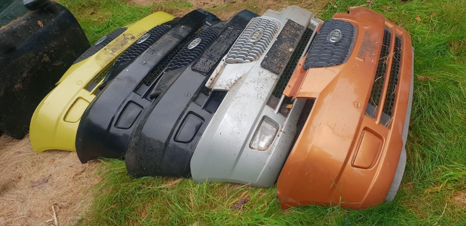 KIA PIKANTO VOORBUMPERS BJ 2004 TOT 2010, Gebruikt, -, Voor, -
