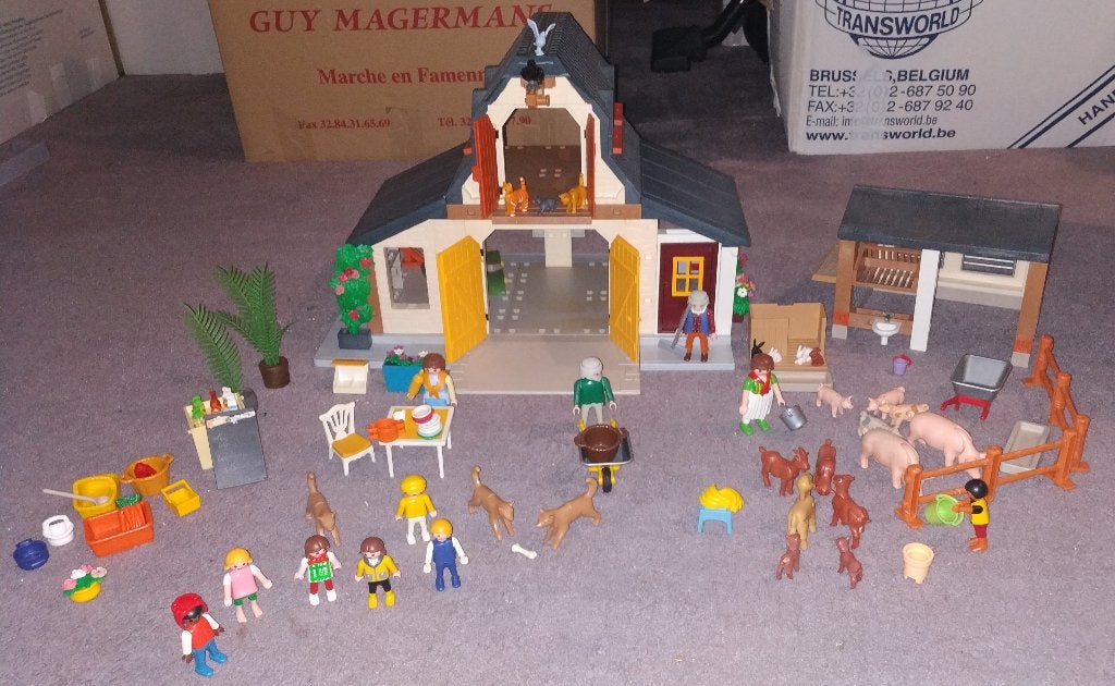 Playmobile Ferme Personage et Animaux, Enlèvement ou Envoi, Utilisé, Autres types, Country