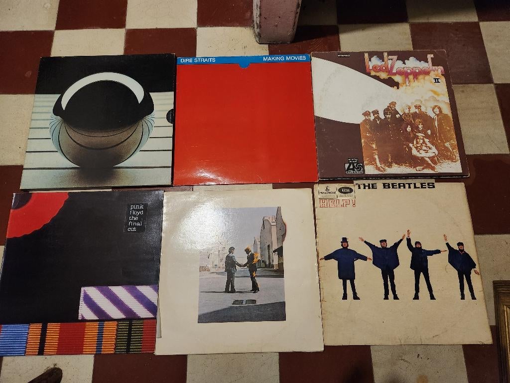 ROCK POP 250 LP EXPERIMENTAL BLACK SABBATH PINK FLOYD  LOT, Ophalen, Gebruikt, 1970 - 1979, 12 inch
