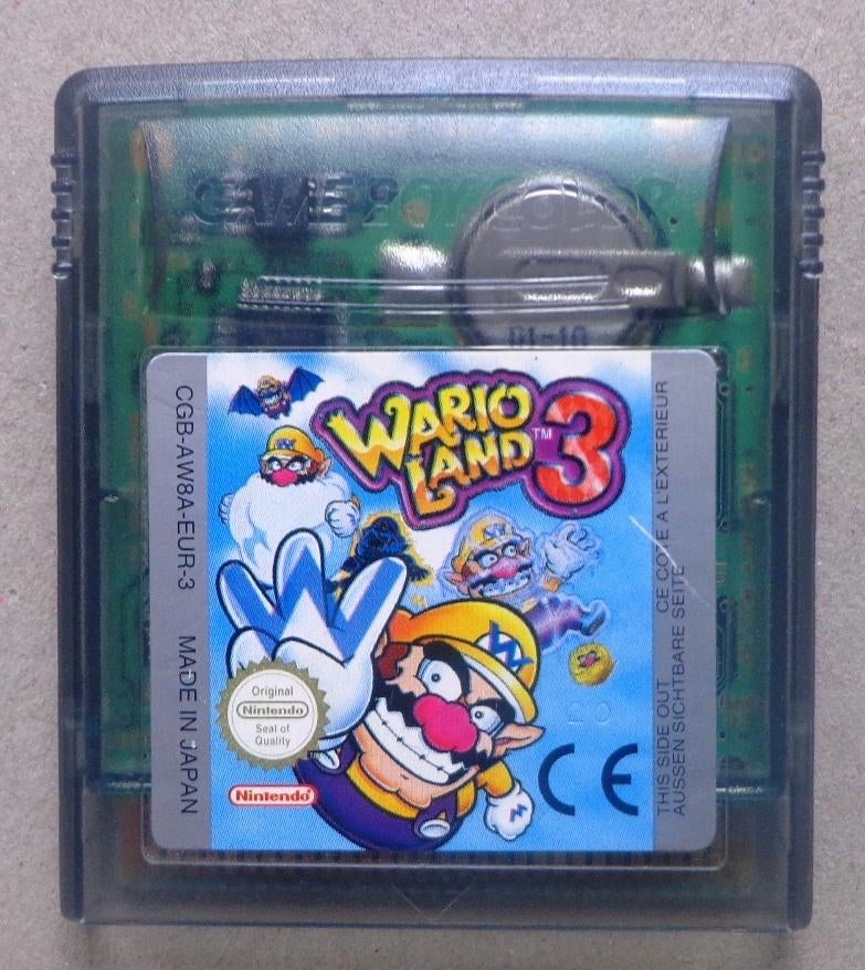 Wario Land 3 voor de Gameboy Color en Advance, Enlèvement ou Envoi, Utilisé