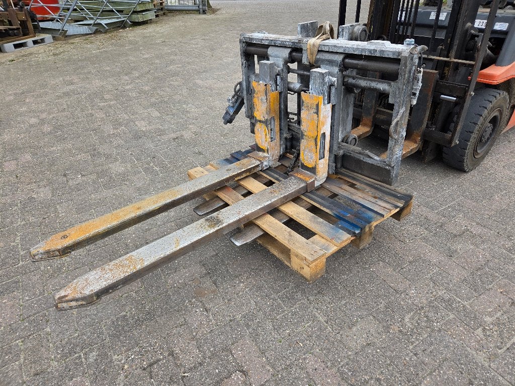 Vorkversteller / sideshift , Capaciteit 4000 kg, Bricolage & Construction, Treuils et Palans, Enlèvement, Comme neuf