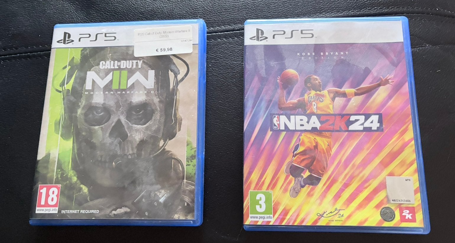 PS5 COD modern warfare 2 en NBA 2k24, Games en Spelcomputers, Games | Sony PlayStation 5, Ophalen, Zo goed als nieuw