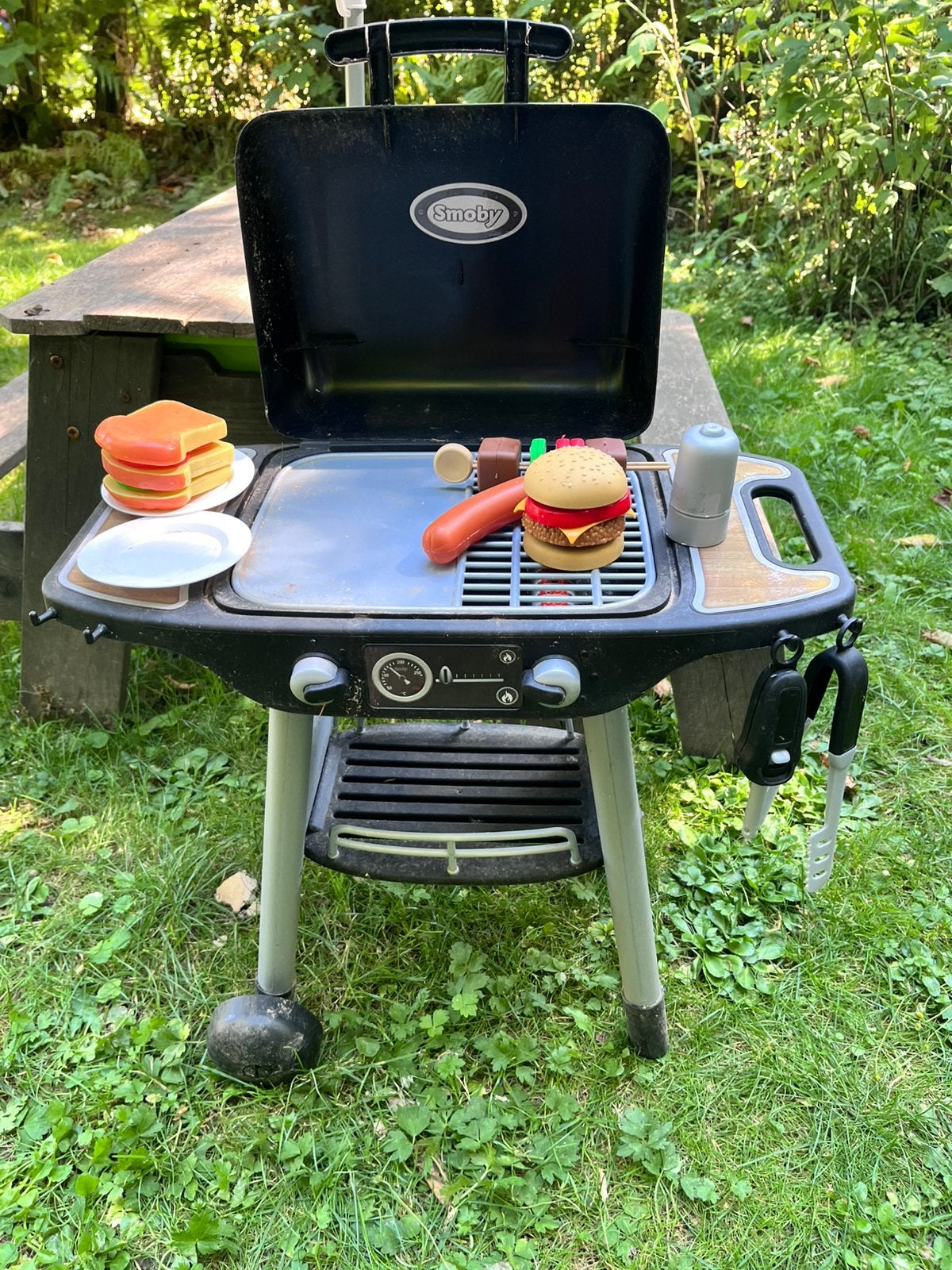 Smoby speelgoed bbq, Ophalen, Gebruikt