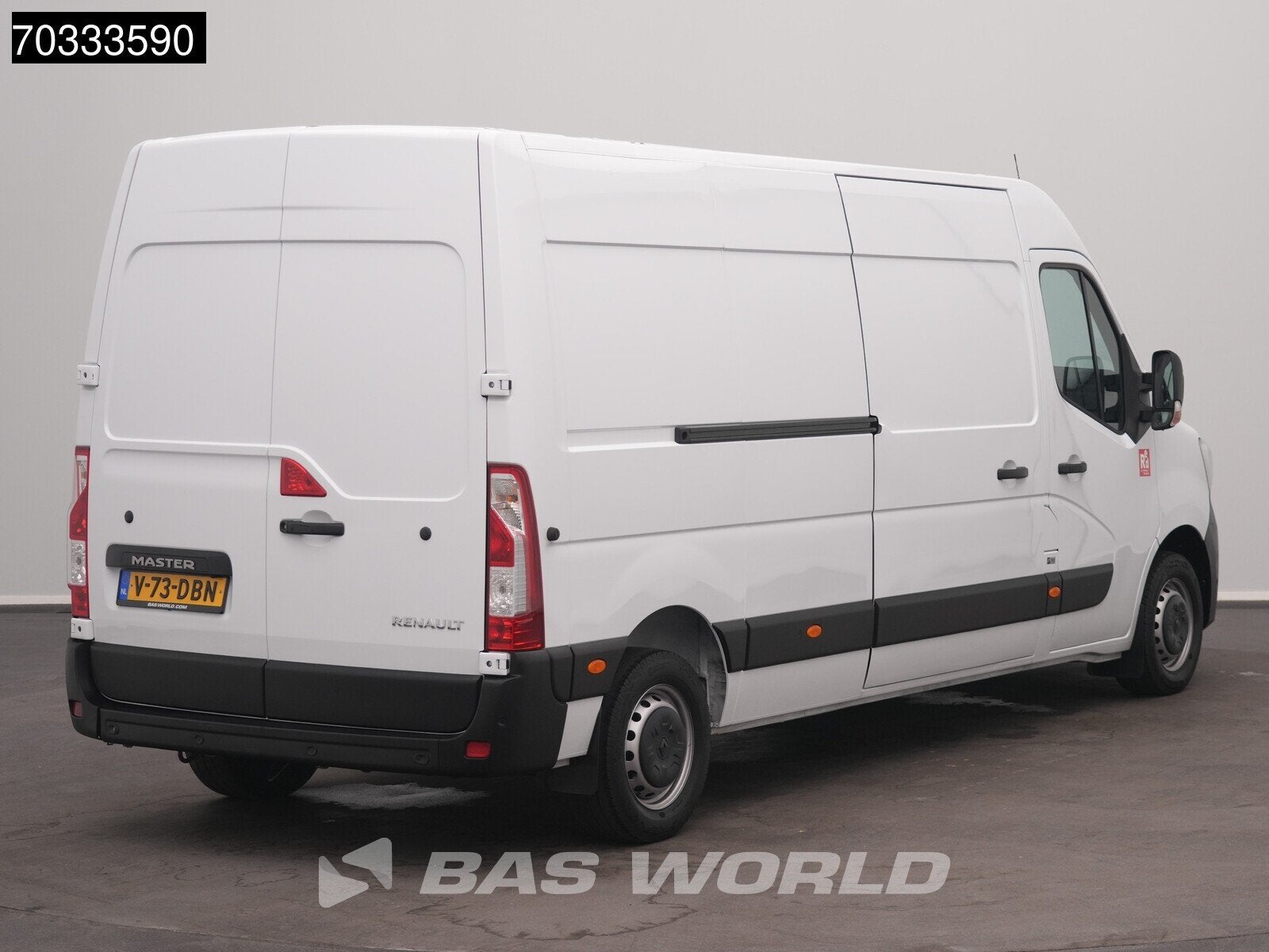 Renault Master 150PK L3H2 150PK LED Airco Cruise Navi Parkee, Auto's, Multifunctioneel stuurwiel, Stof, Gebruikt, 4 cilinders