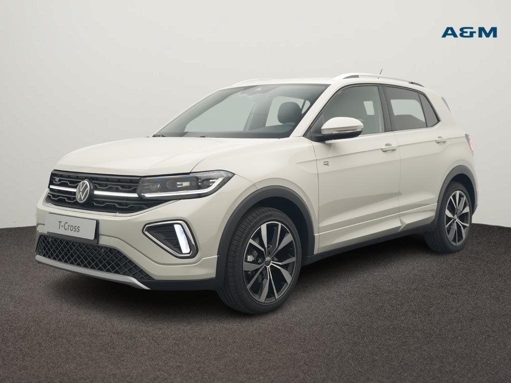 Volkswagen T-Cross T-Cross 1.0 TSI R-Line Business Premium O, Automaat, Beige, SUV of Terreinwagen, 134 g/km