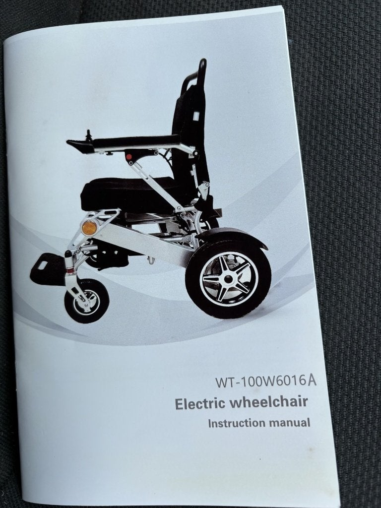 Te koop: nieuwe electrische rolstoel, Diversen, Ophalen, Inklapbaar, Nieuw, Elektrische rolstoel