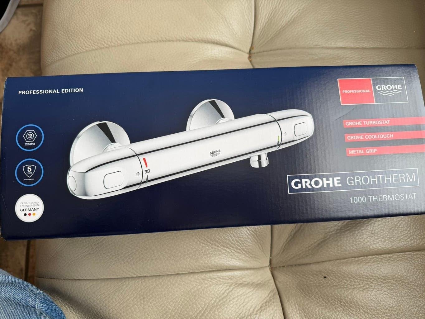 Grohtherm 1000, Ophalen of Verzenden, Nieuw, Chroom, Douche