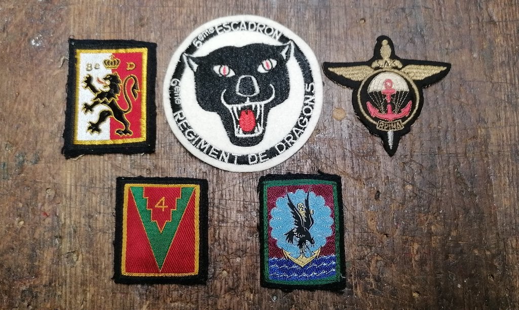Patch écusson militaire parachutiste sas Rpima marine, Envoi, Autres, Emblème ou Badge