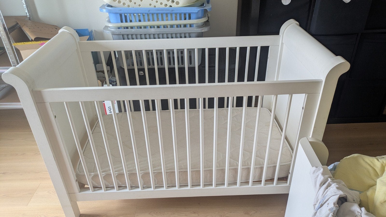 lit bébé + matelas en latex Gratuit !, Enlèvement