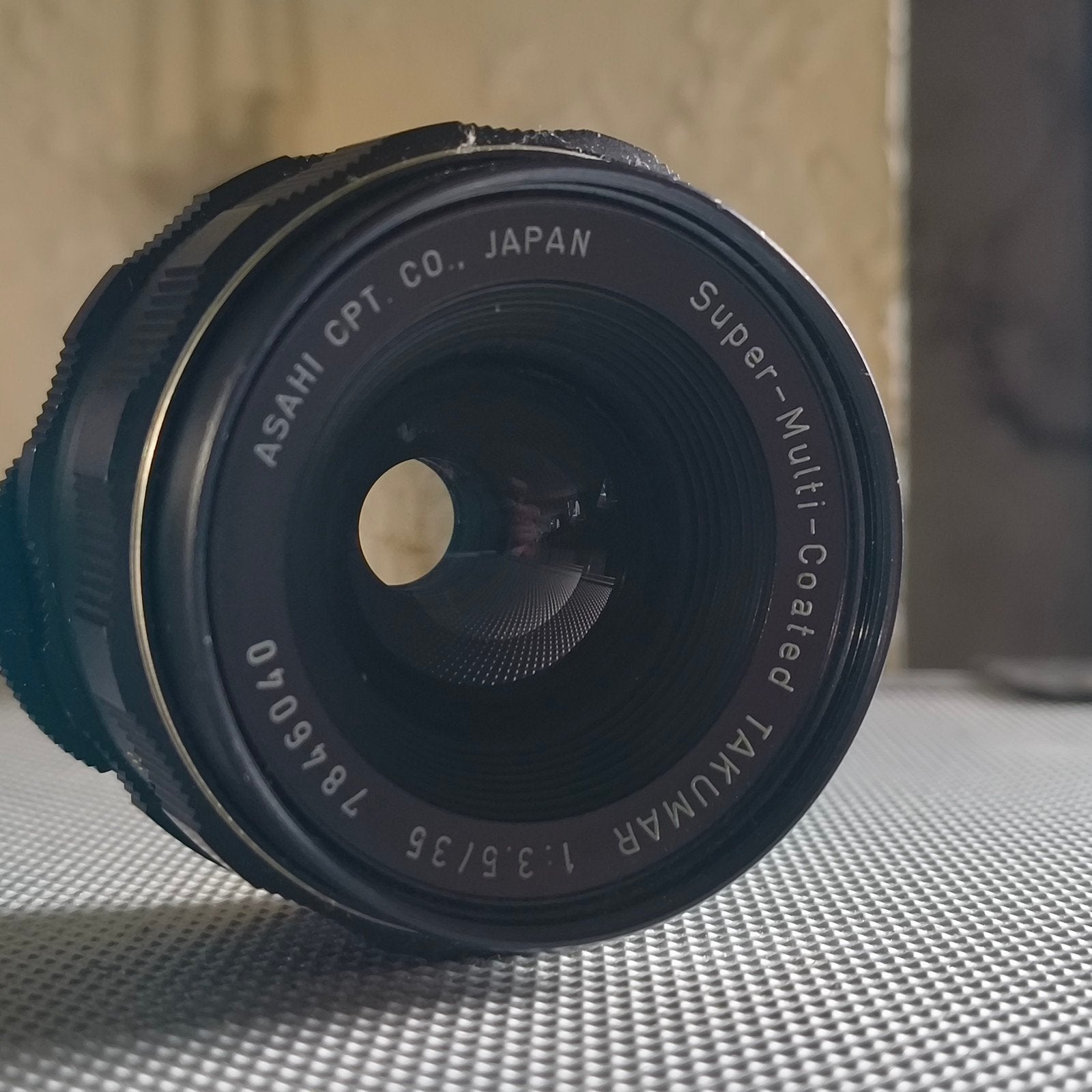 super takumar 35mm 3.5, Enlèvement