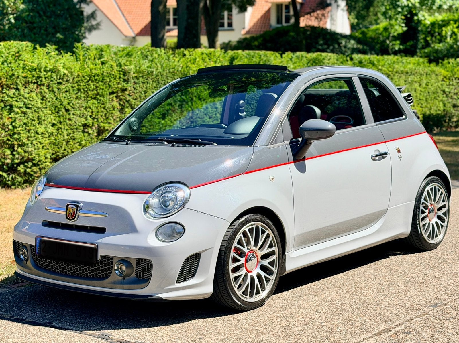 Abarth 595c Turismo MTA Bicolore Very Special, Autos, Rouge, Achat, Entreprise, Automatique