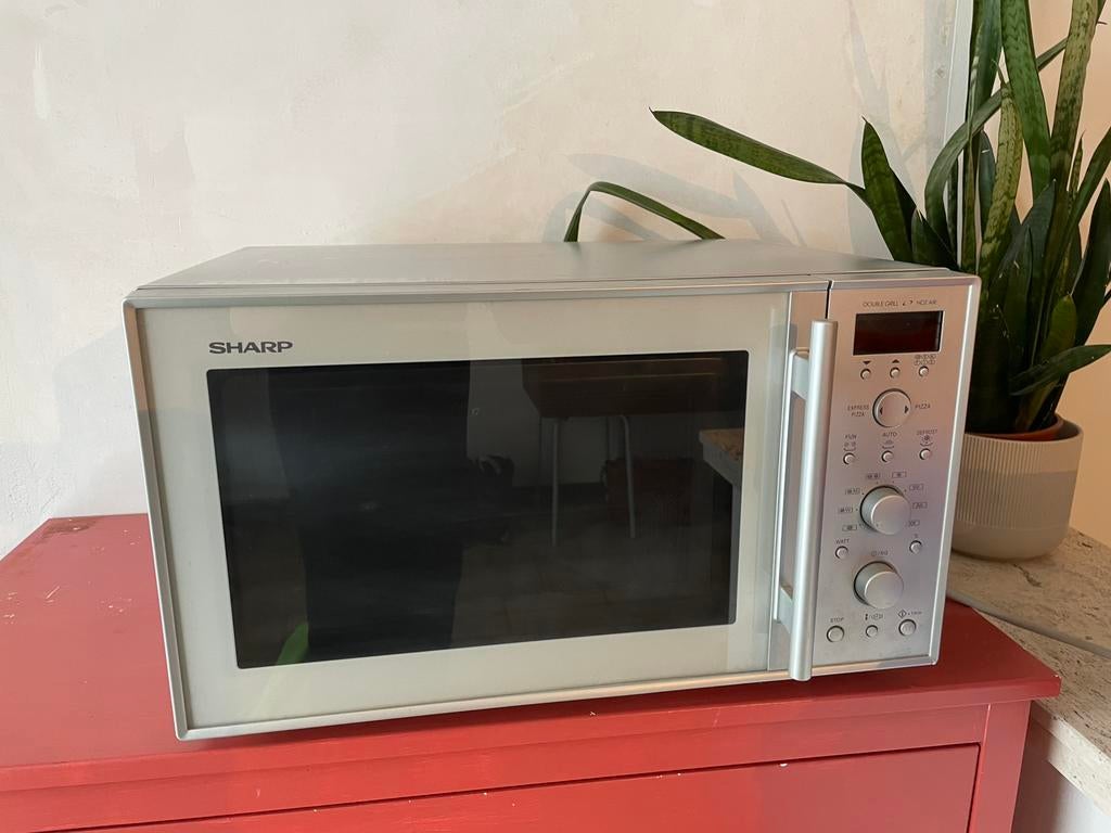 Sharp combi microgolfoven, Ophalen, Gebruikt, Microgolfoven, Hete lucht