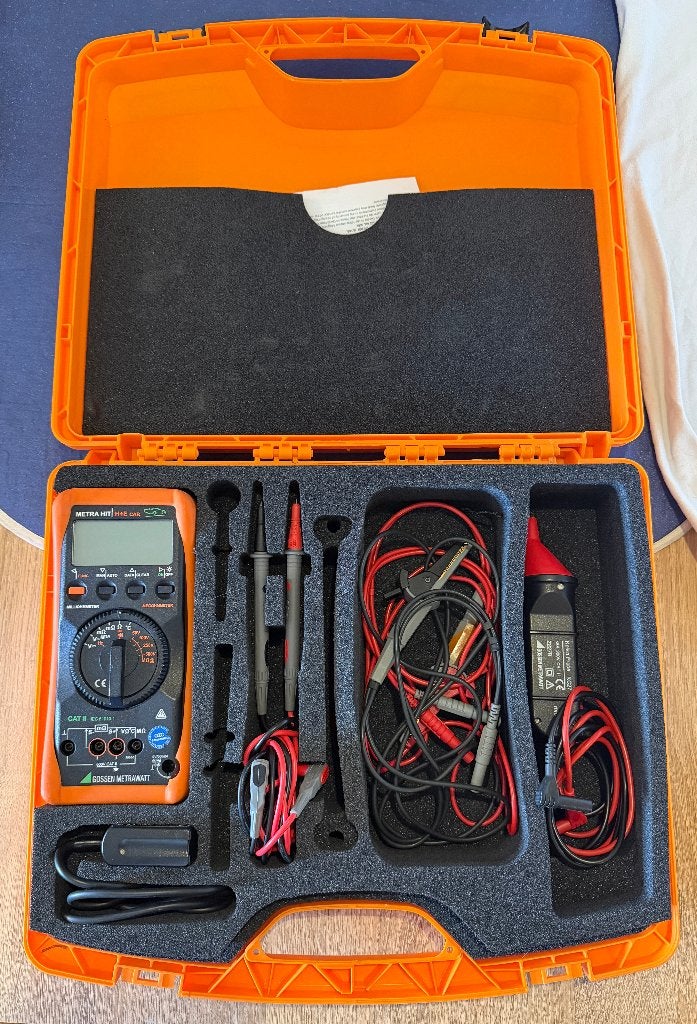 Multimètre Metrahit H+E Car, Bricolage & Construction, Instruments de mesure, Enlèvement ou Envoi, Utilisé, Multimètre