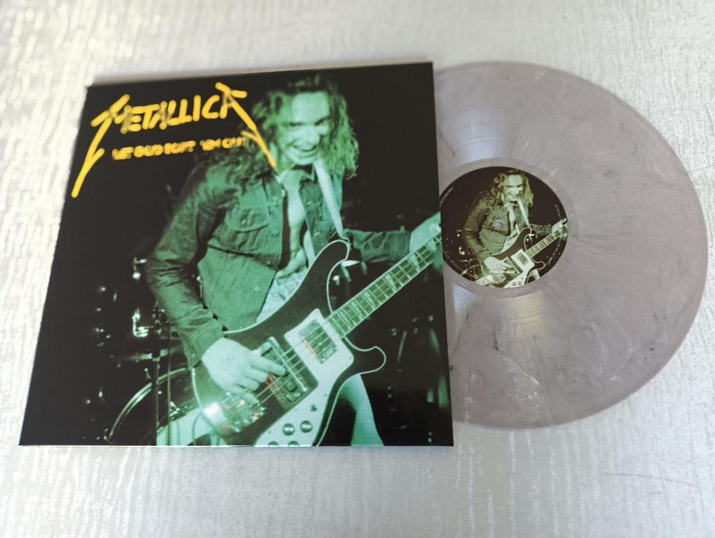 Metallica Lp  Led God sort "em Out - grey marbled, Fotohoes, Ophalen of Verzenden, Zo goed als nieuw