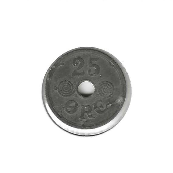 Denemarken, 25 Ore 1944., Enlèvement ou Envoi, Autres pays, Monnaie en vrac