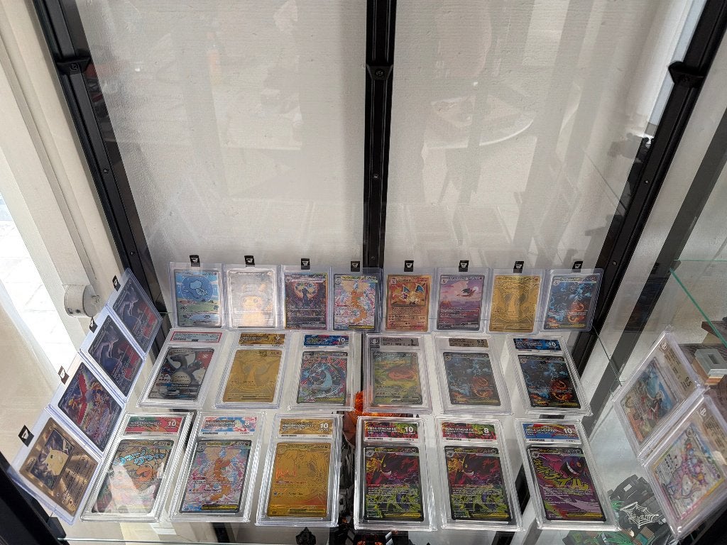 Pokemon kaarten, Ophalen of Verzenden, Zo goed als nieuw, Meerdere kaarten, Foil