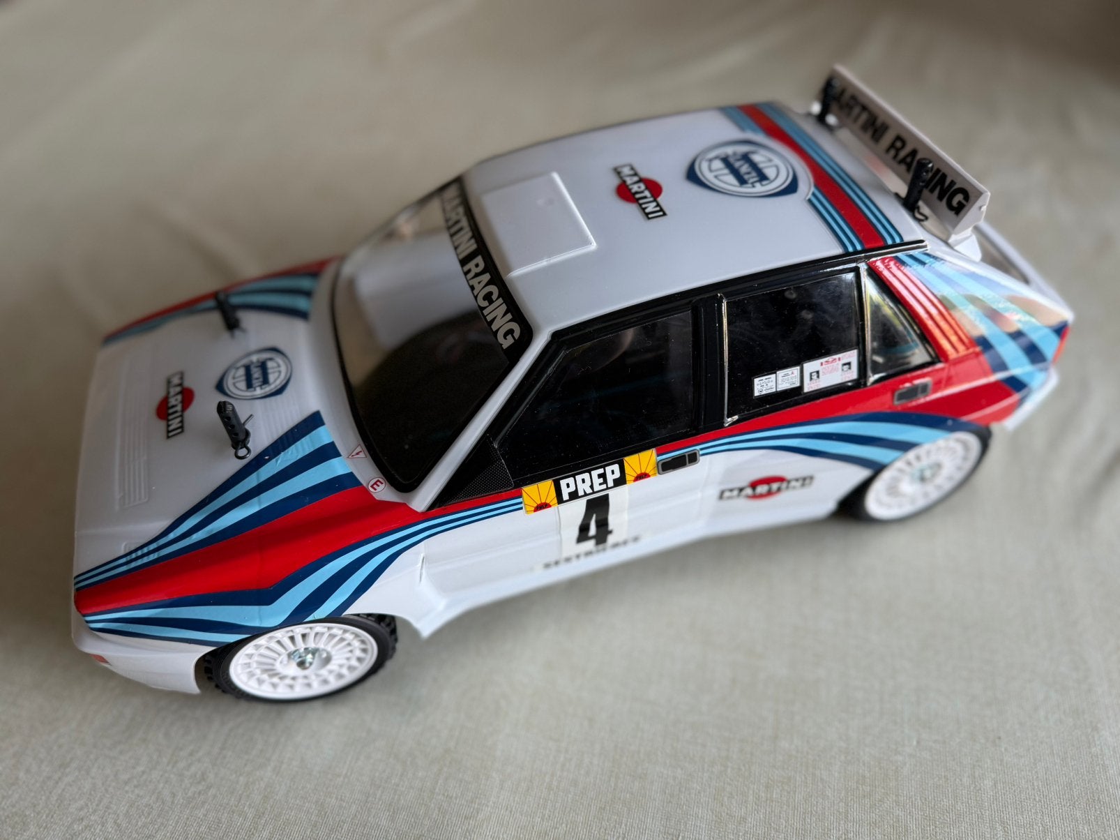 NIEUW! Lancia Delta HF Integrale Tamiya TT02, Ophalen of Verzenden, Nieuw, Auto
