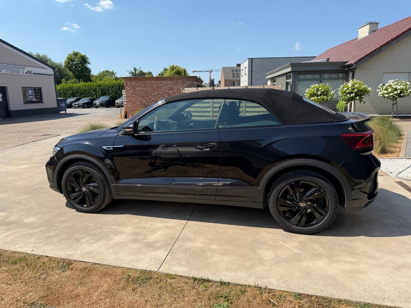 Volkswagen T-Roc Cabrio R-Line Black Edition afneembare trek, Automaat, 149 pk, 4 cilinders, Zwart