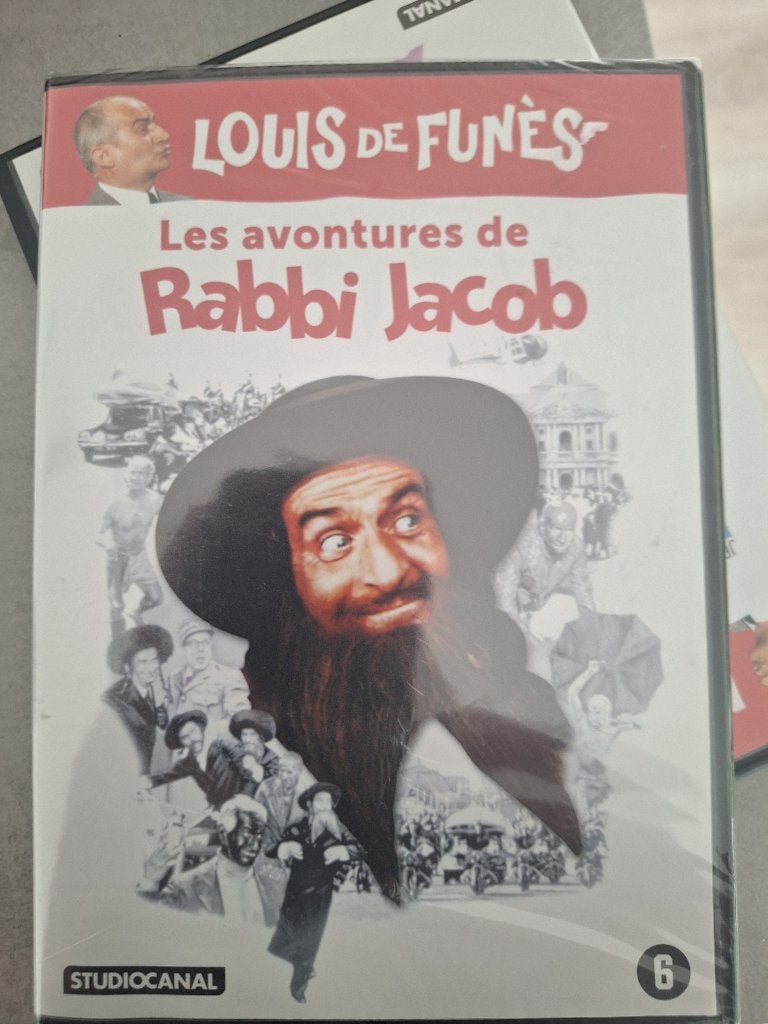 Les avontures de Rabbi Jacob, dvd, ndl ondertiteld, Cd's en Dvd's, Ophalen of Verzenden, Nieuw in verpakking