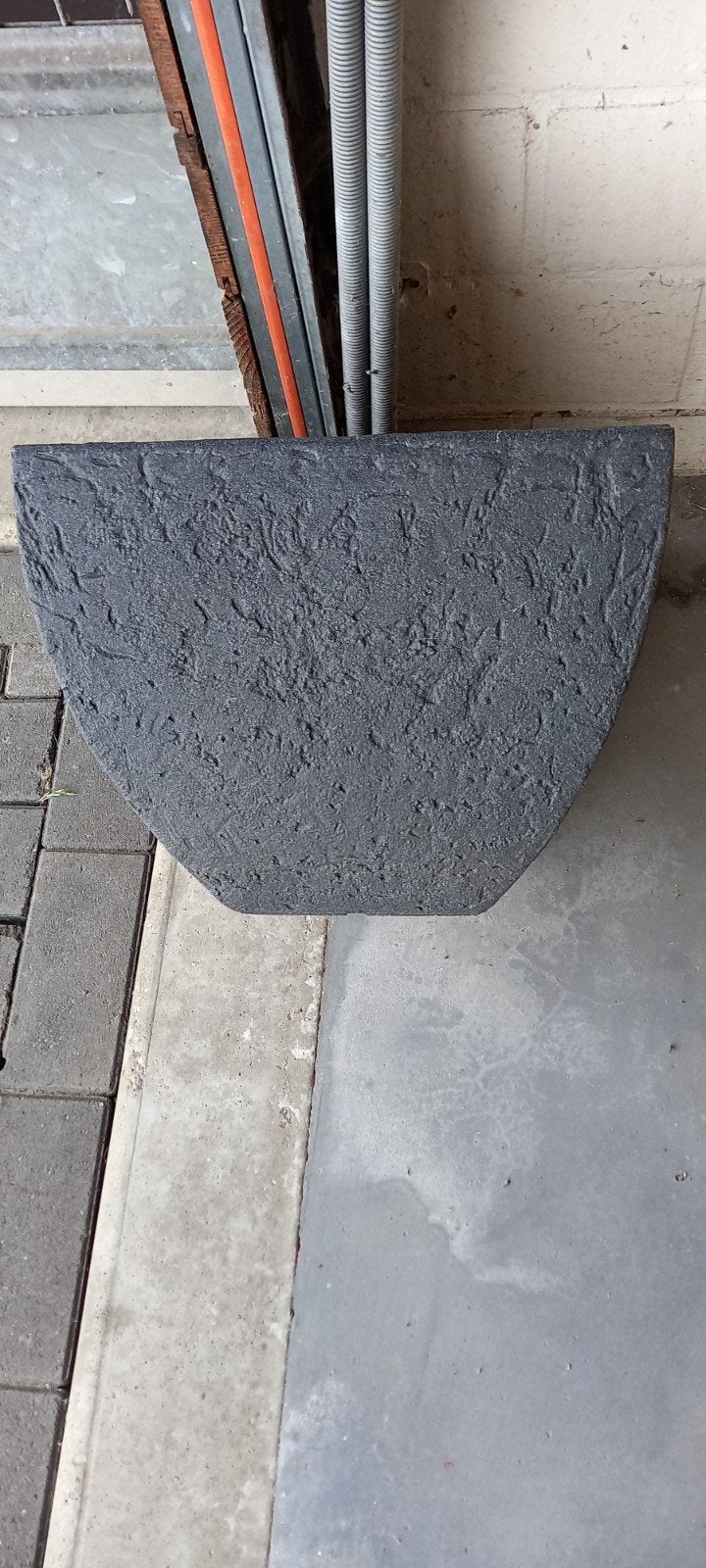 Bloembakken, Ophalen, Vierkant, Kunststof