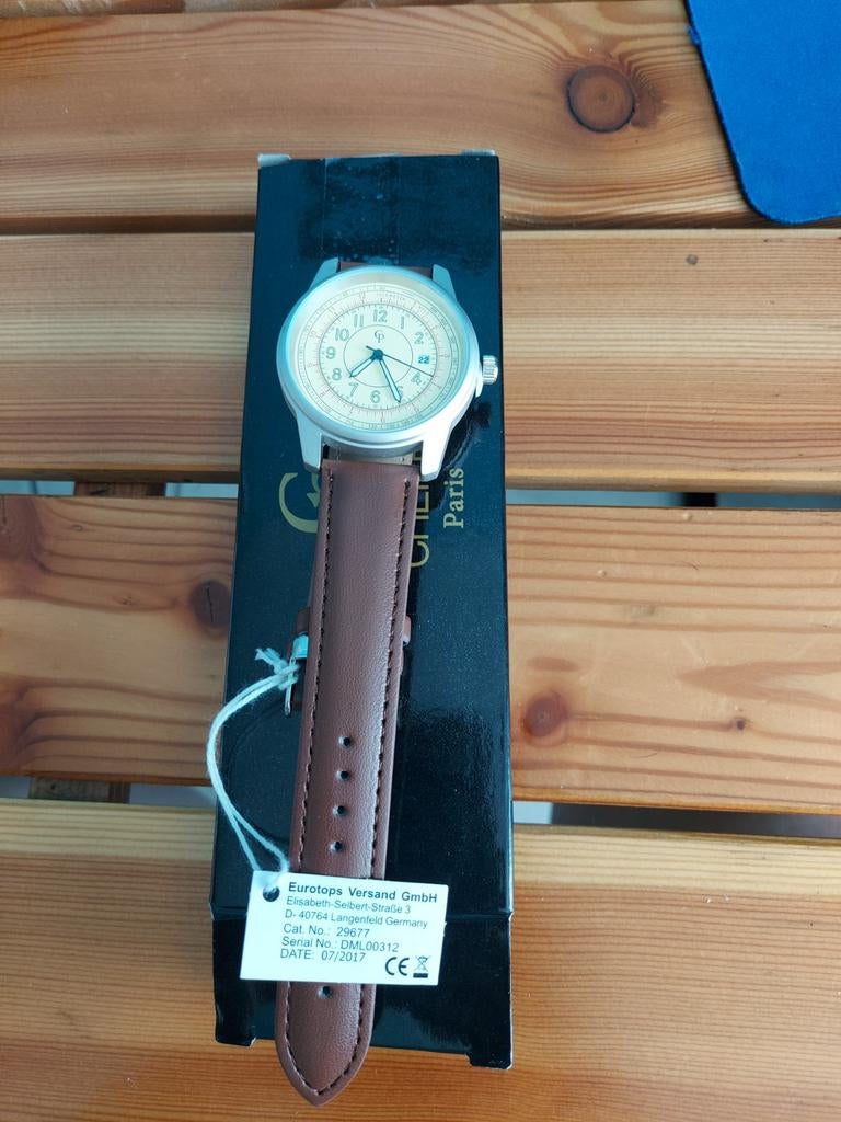 Montre, Handtassen en Accessoires, Horloges | Kinderen, Ophalen, Nieuw, Bruin, Jongen