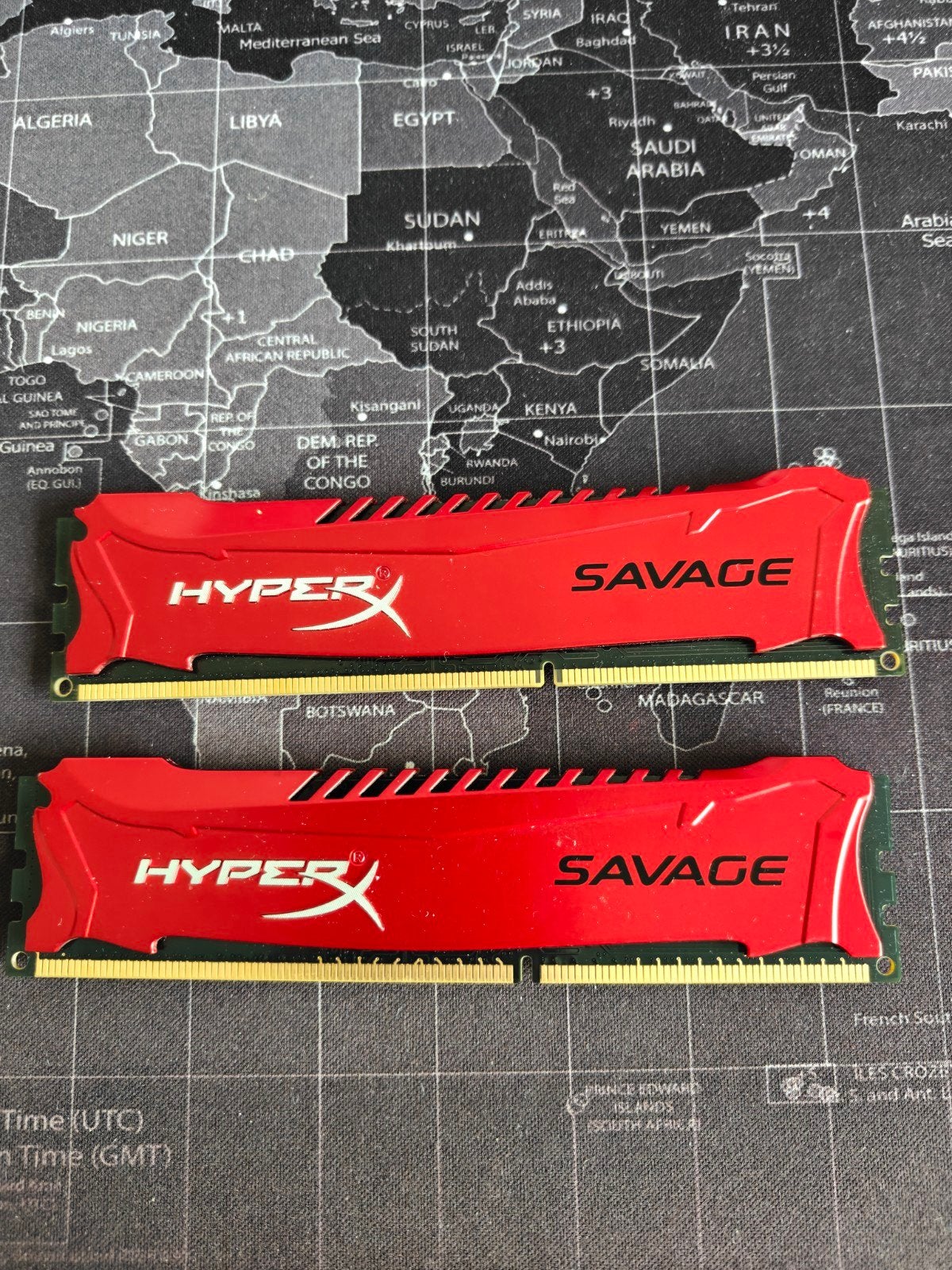 Hyper X ram DDR3 8gb (2x4gb), Computers en Software, Gebruikt, 8 GB, DDR3, Ophalen of Verzenden