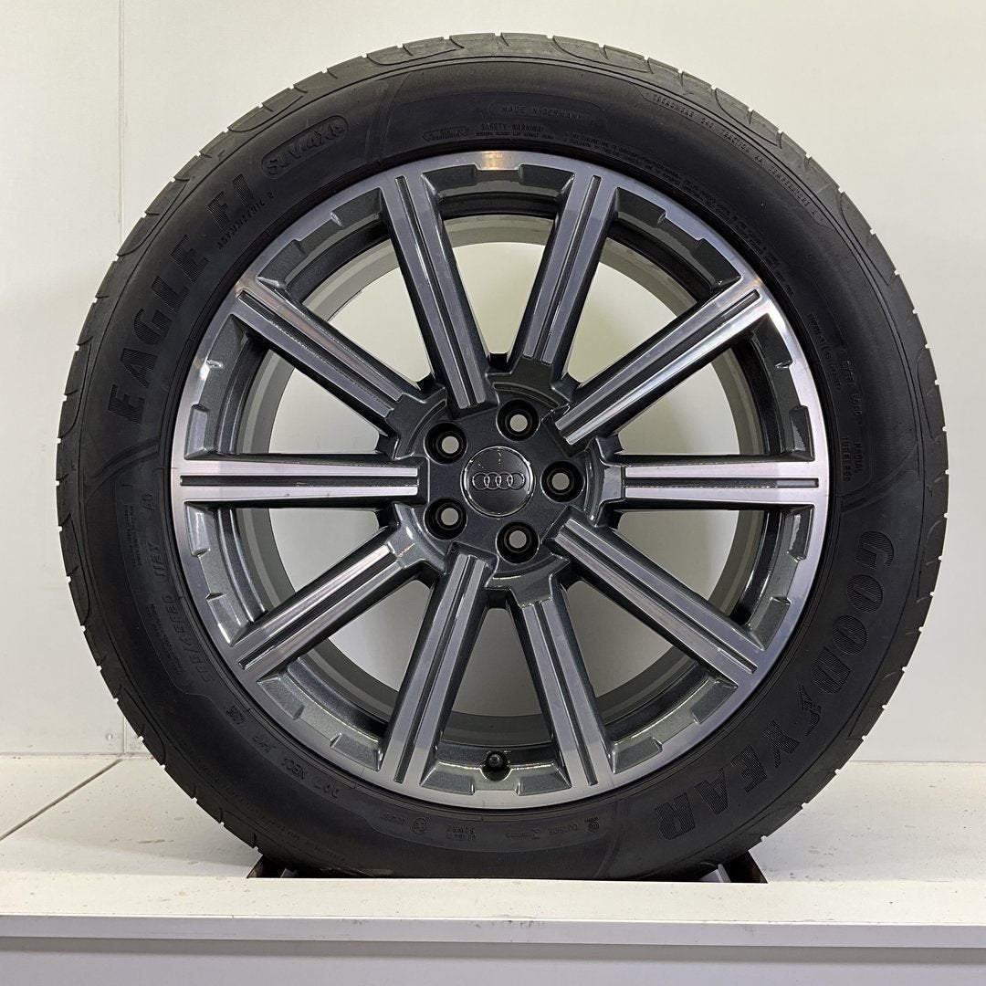 AUDI Q7 SQ7 VW TOUAREG SET VELGEN + ZOMERBANDEN 20 INCH, Gebruikt, -, 285 mm, -