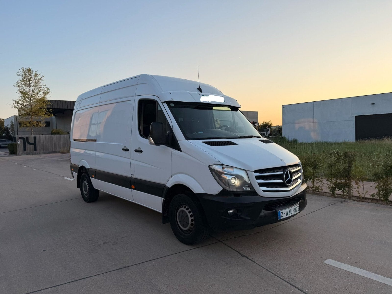 Mercedes Sprinter 319 CDI 3.0l V6 | Automaat |, Auto's, Automaat, Euro 5, Stof, Zwart