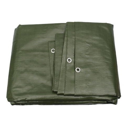 Bâches de qualité vertes 260 g/m2 avec œillets métalliques, Enlèvement, Neuf, 10 à 15 m², Toile