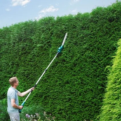 Heggenschaar 'Telescopisch' | Incl. Accu & Lader, Tuin en Terras, Ophalen, Zo goed als nieuw, Accu, Lux Tools