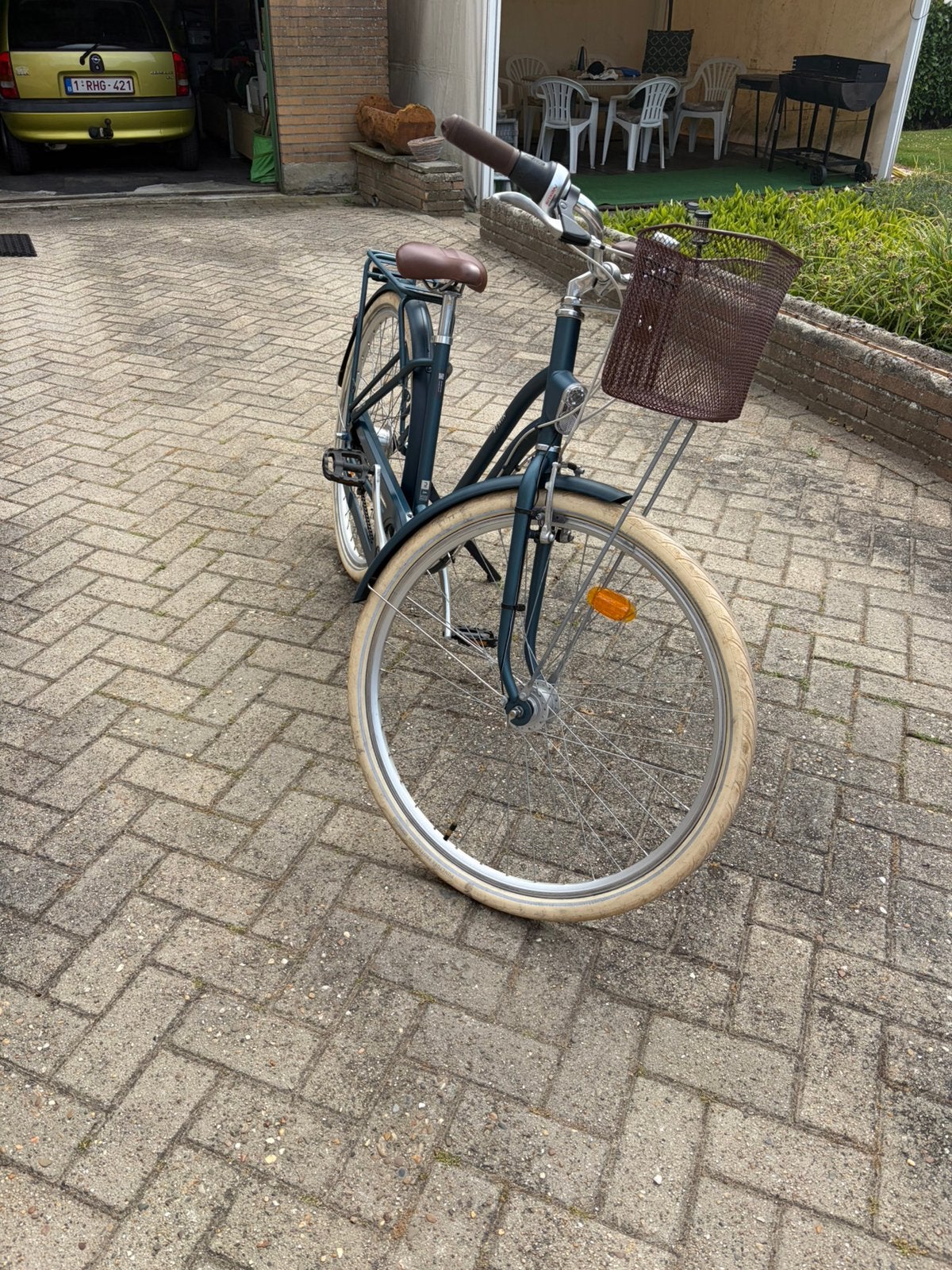 Bwtin classic 540 damesfiets maat s/m, Fietsen en Brommers, Fietsen | Dames | Omafietsen, Ophalen, Gebruikt, Velgrem, 47 tot 50 cm