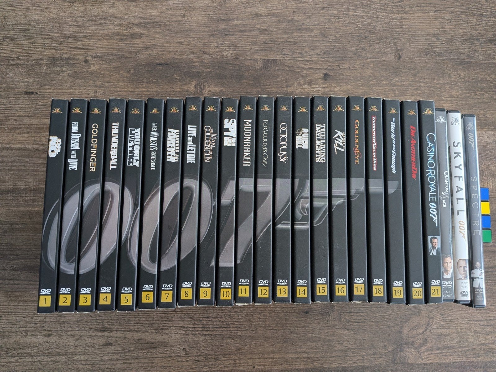 James bond dvd collectie, Cd's en Dvd's, Ophalen, Zo goed als nieuw, Actie