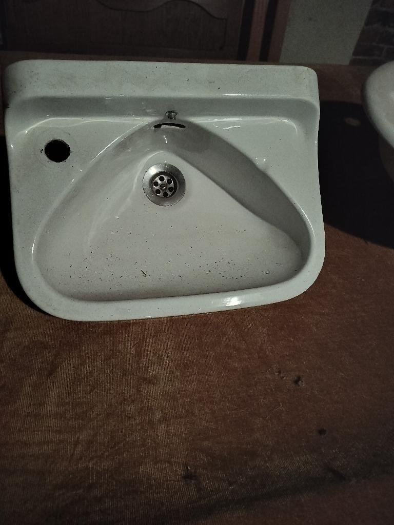 Mini vasque, Enlèvement, Utilisé, Pierre, Toilettes