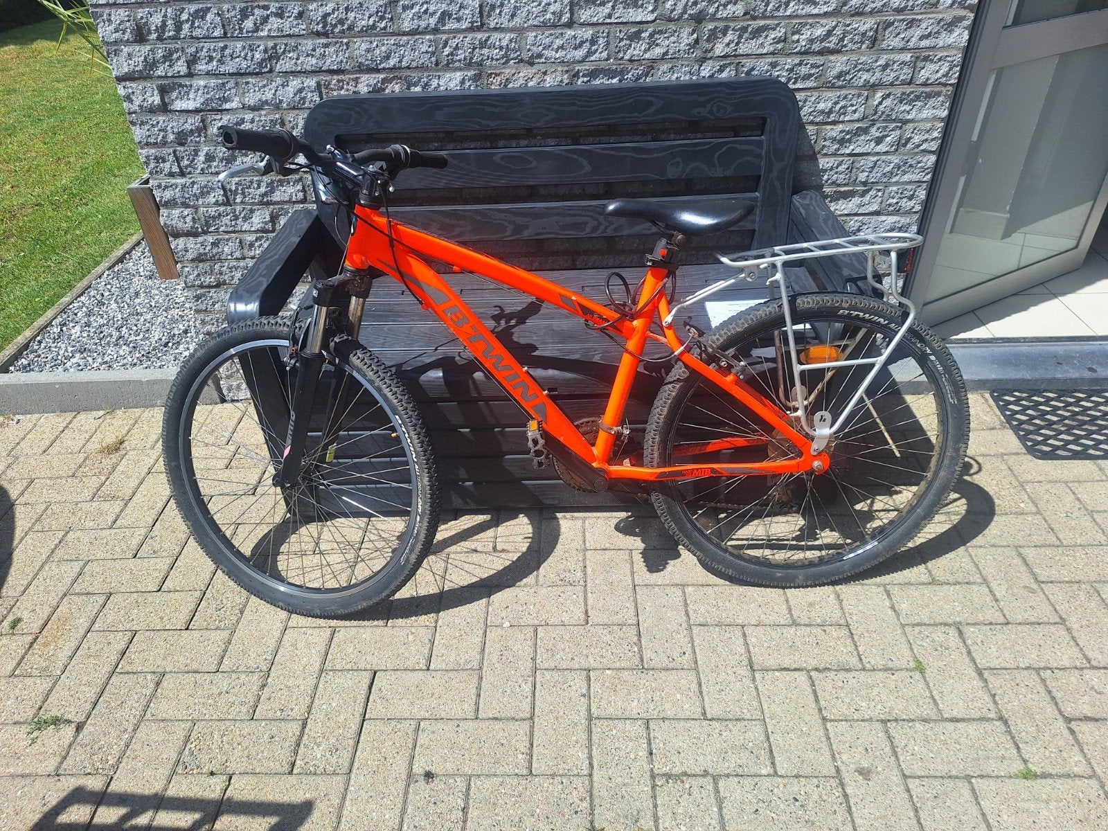 Fiets B'twin rockrider 340, Ophalen