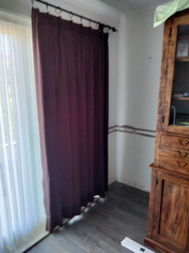 Gordijnrails, Ophalen, In te korten, 115 cm, Katoen