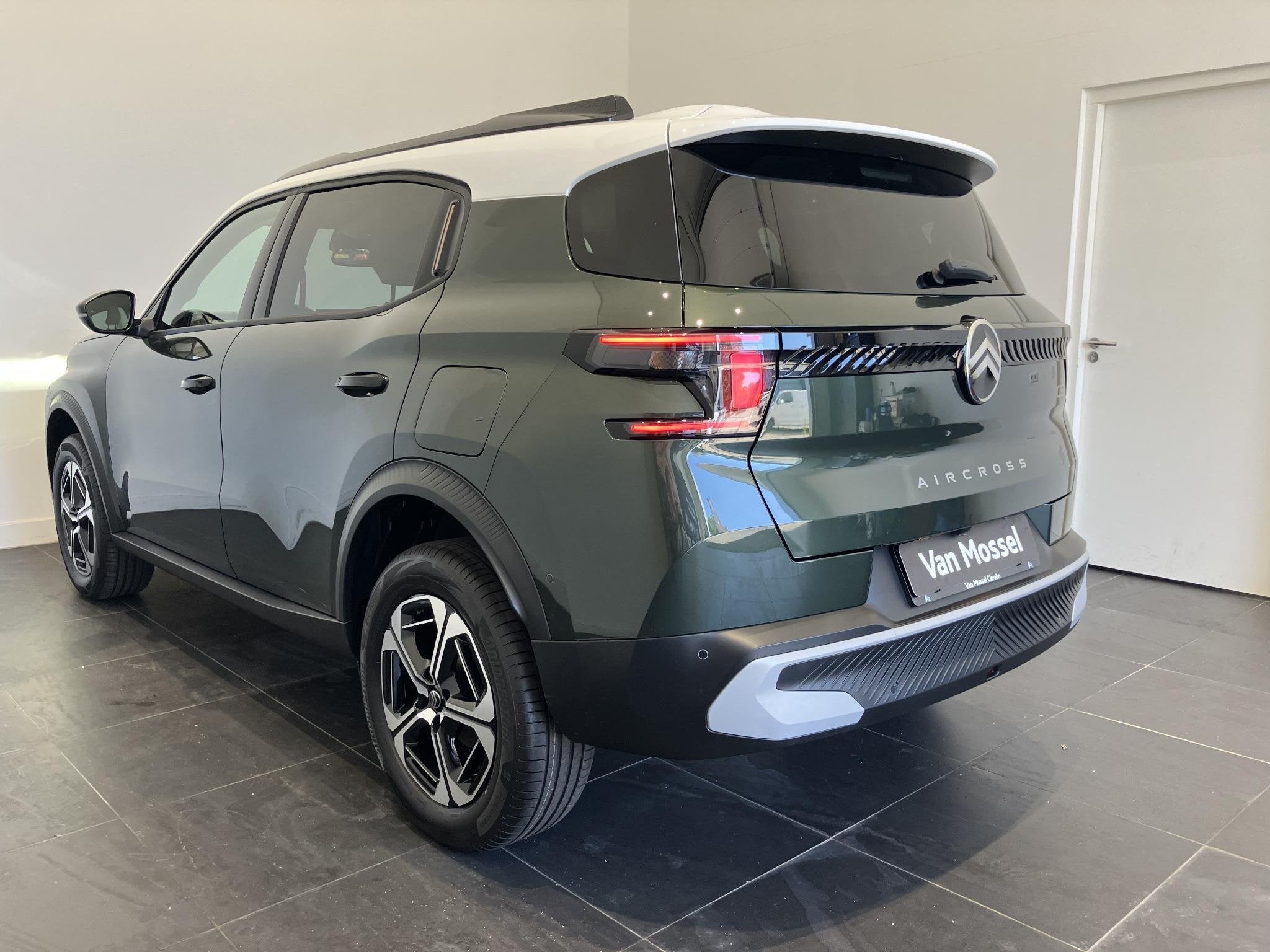 Citroën C3 Aircross Hybrid 145 ch Automatic MAX, Auto's, Stof, Zwart, 136 pk, Bedrijf